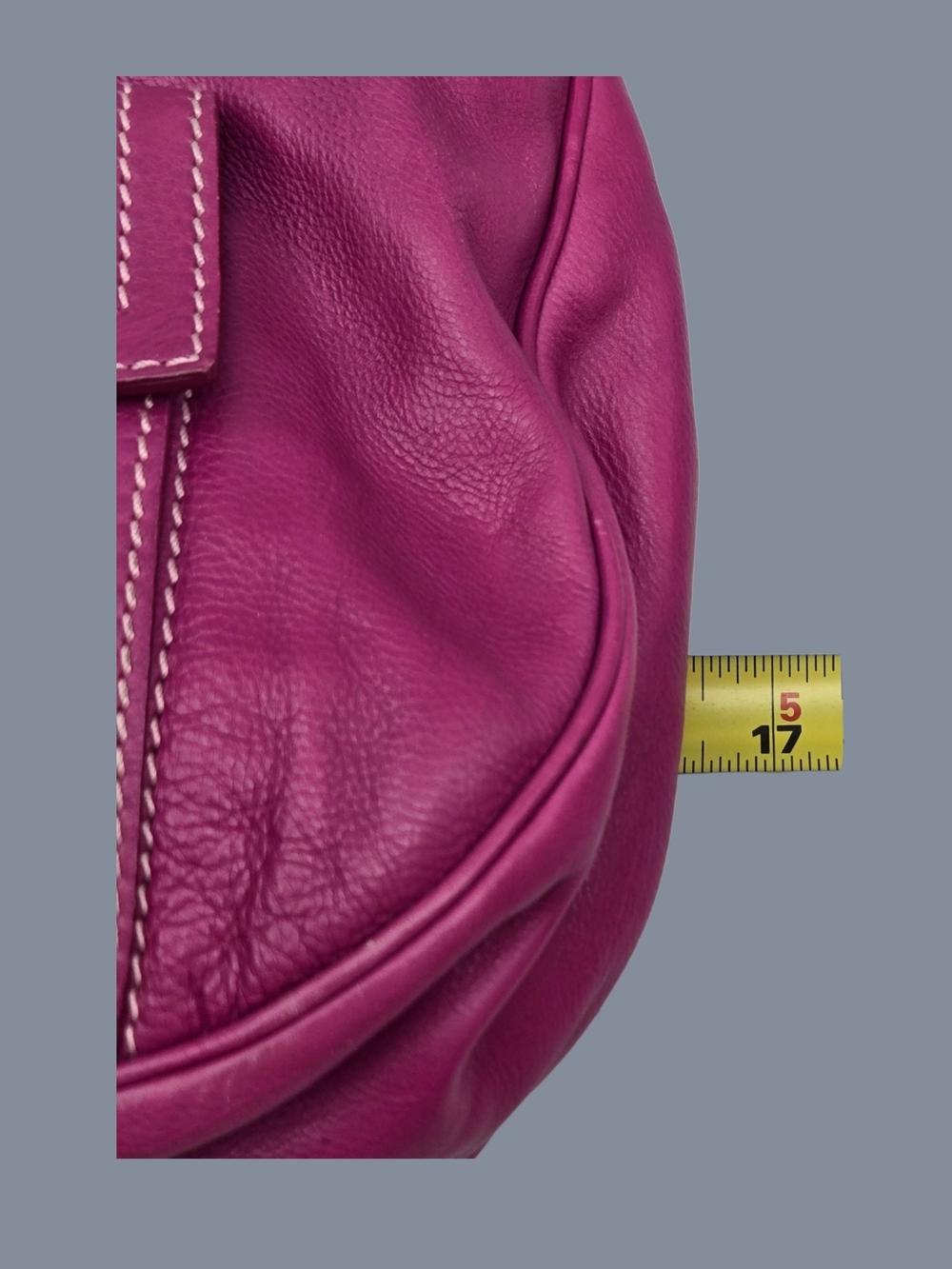 Marc Jacobs Violet Calf Leather Shoulder Bag NWT Dust Bag & Key Pouch Large Hobo - Picture 14 of 16